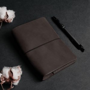 Personalized Leather Journal Cover, 2025 Edition